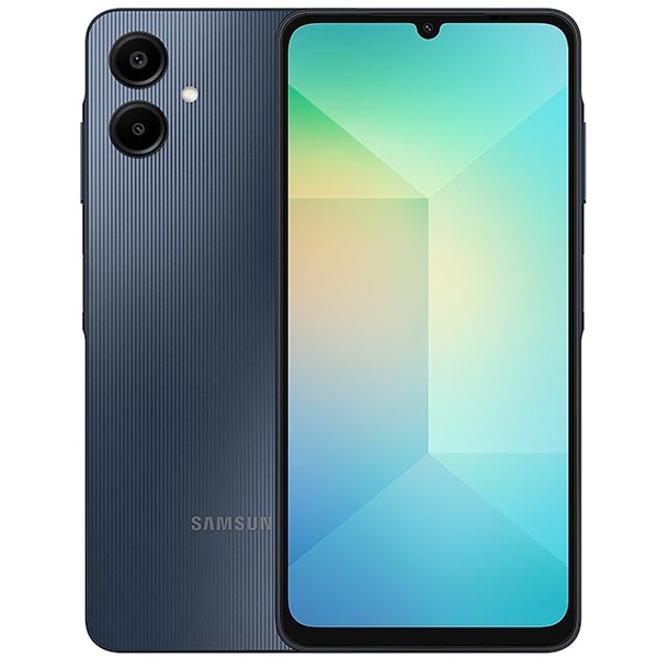 گوشی سامسونگ مدلGalaxy a06 4G ظرفیت 64  گیگابایت و رم 4 گیگابایت –رجیسترشده–۱۸ ماه گارانتی شرکتی-ریجن چین