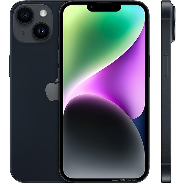گوشی اپل دو سیم iPhone 14 (Not Active) | حافظه 128 گیگابایت پارت نامبر CH با 18 ماه گارانتی شرکتی و ریجستر شده