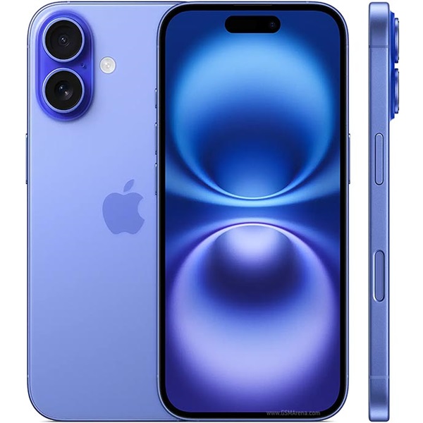گوشی اپل دو سیم iPhone 16 (Not Active) | حافظه 256 گیگابایت پارت نامبر CH با 18 ماه گارانتی شرکتی و ریجستر شده