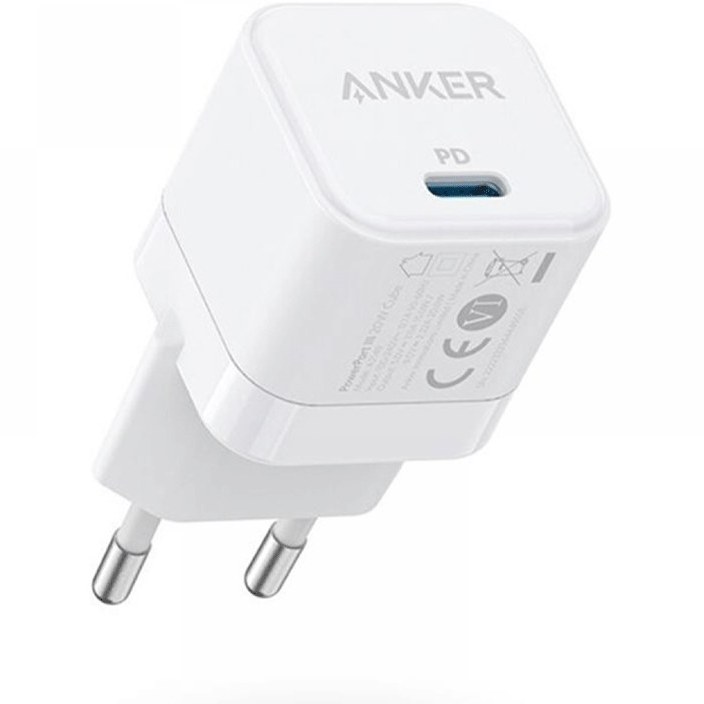 شارژر دیواری انکر مدل PowerPort III _ A2149 توان 20 وات
